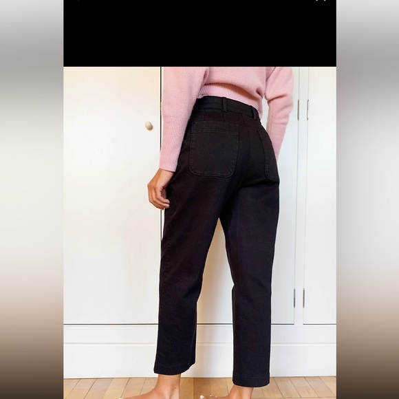 Aritzia Babaton Andro High rise pant in BLACK colour/Size 6 - Picture 2 of 9